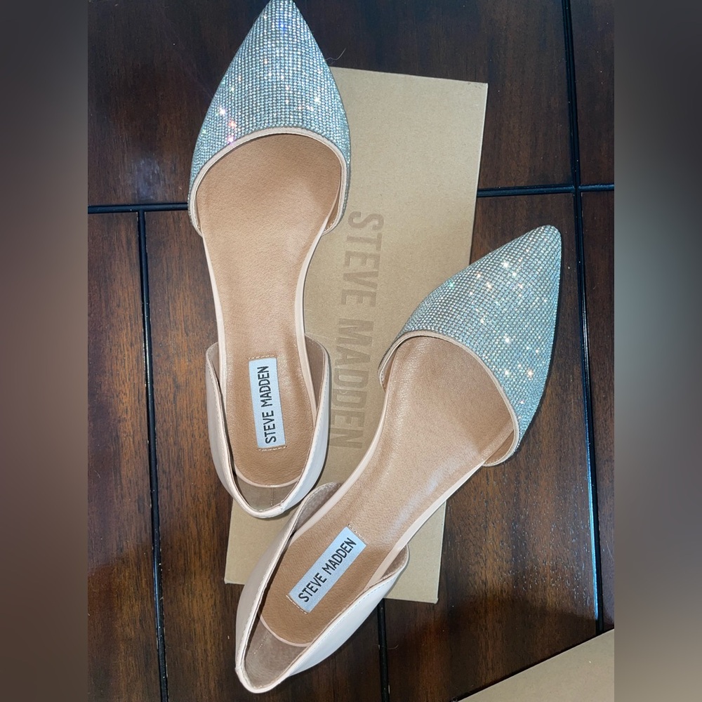Steve Madden Khai D’Orsay Rhinestone. Womens size 11.